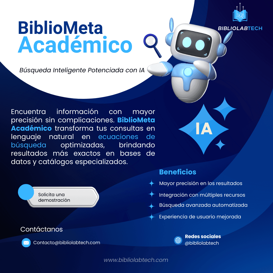 BiblioMeta Académico - Búsqueda inteligente